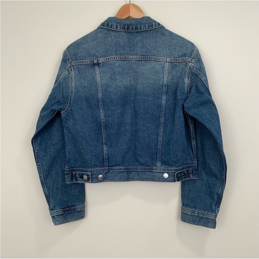Everlane The Shrunken Denim Jacket L - Picture 8 of 9